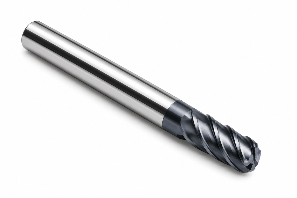 Barrel end mills for 5-axis CNC surface machining